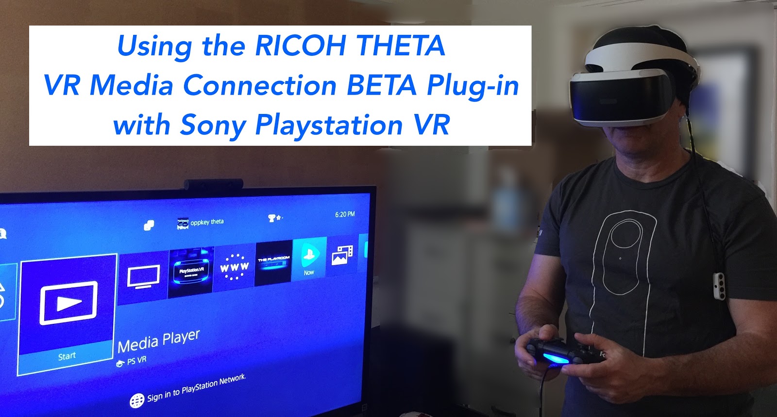 Ps4 vr hot sale video player