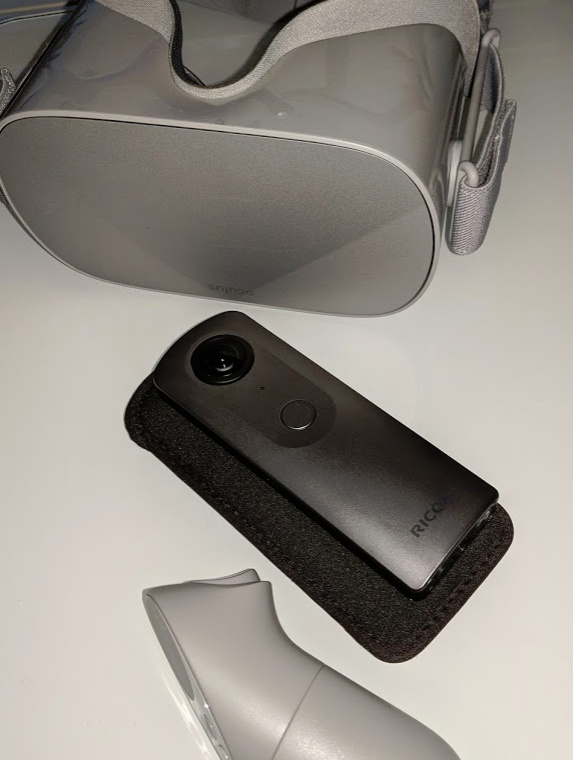 Setting up oculus store go