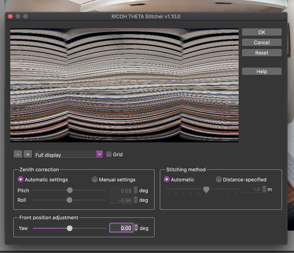 Problem with displaying stitch preview - 360 Media - Camera 360 Developer