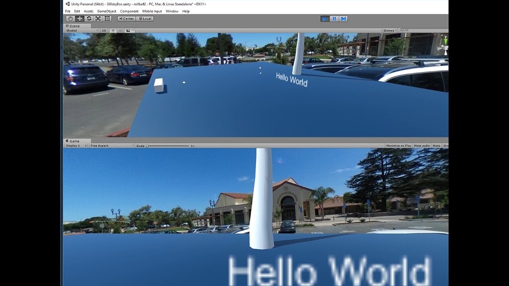 R360 Unity HowTo: RICOH THETA 360 Images in Unity - Unity Development - Camera 360 ...