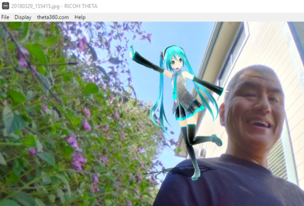Hands-On Review of RICOH THETA SC Type HATSUNE MIKU Camera and App 
