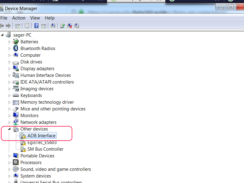 usb to ide driver windows 7